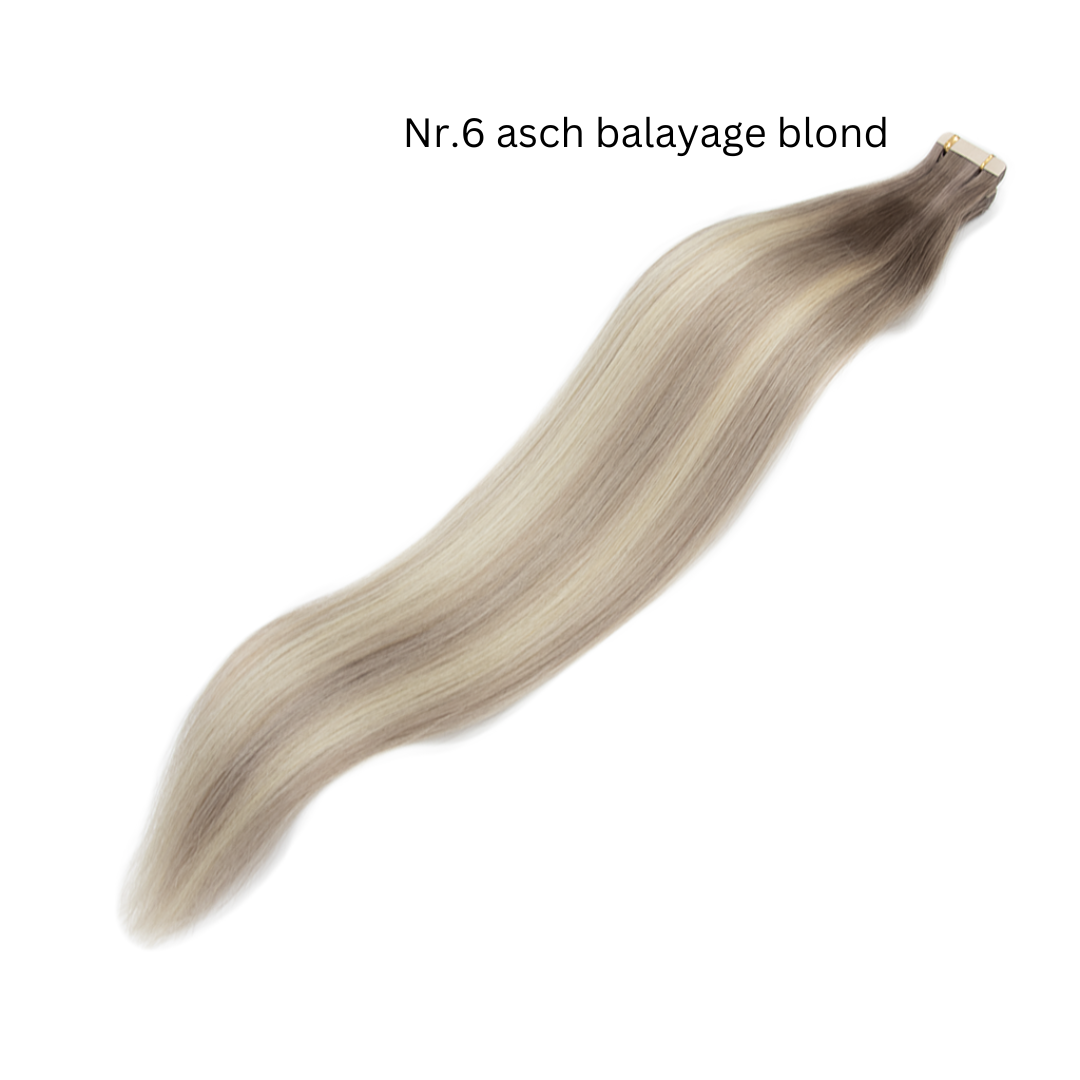 Tressen #6 Asch Balayage Blond